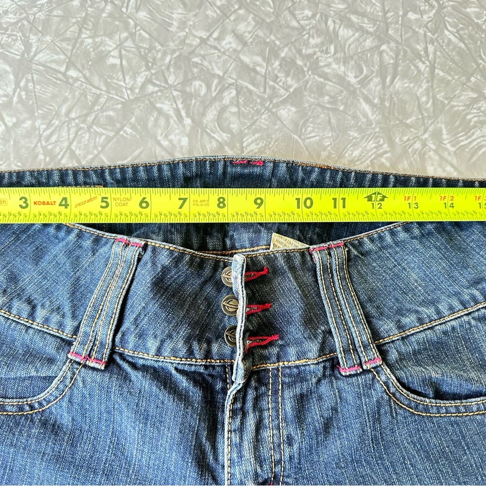 Lost Girl Low Rise Distressed Blue Jeans